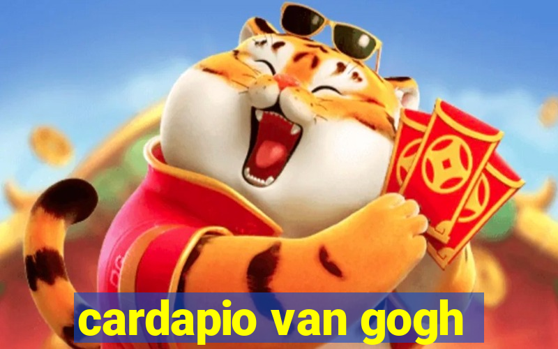 cardapio van gogh